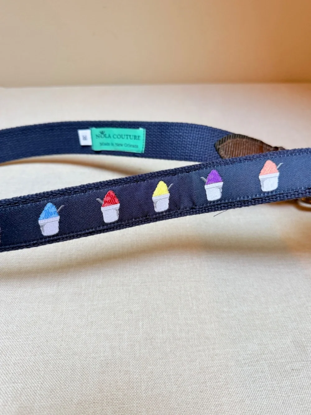 Nola Couture Snow Cone Club Belt Size 38